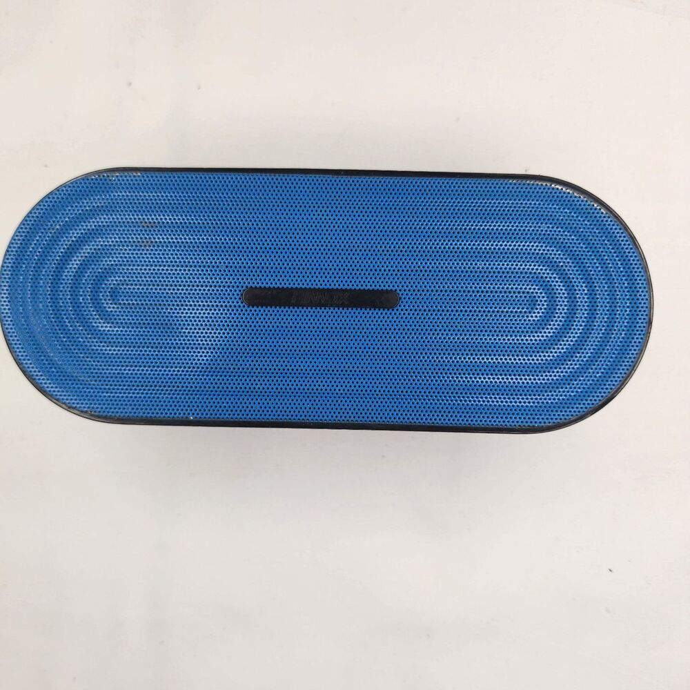 HMDX Audio RAVE Bluetooth Speaker HX-P205 Blue Tested